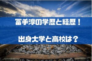 冨手淳の学歴と経歴