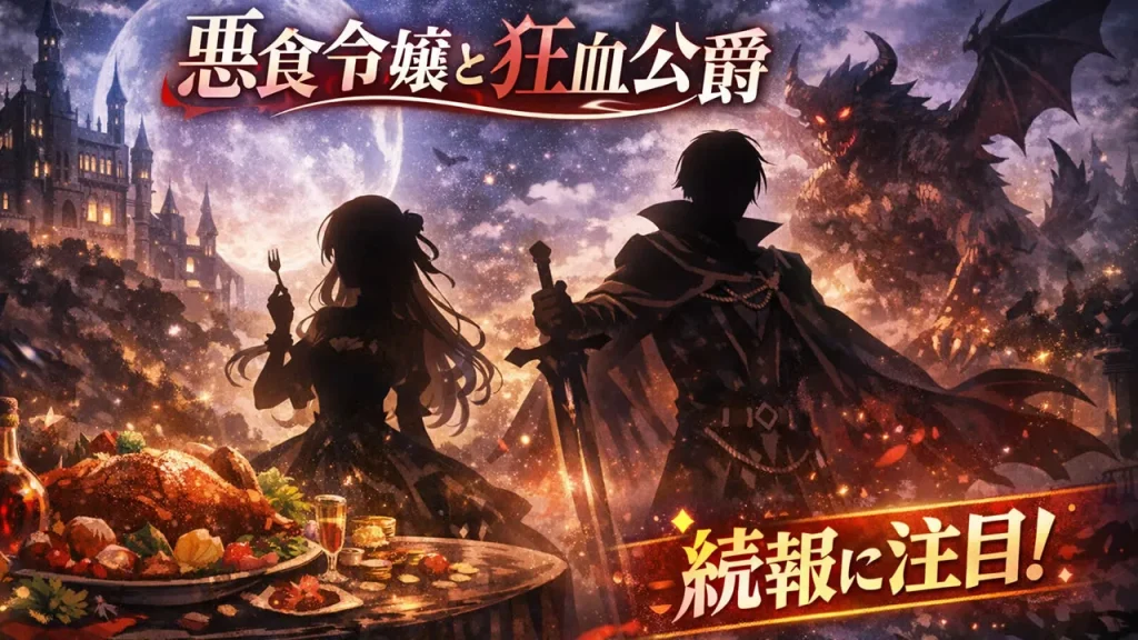 悪食令嬢と狂血公爵2期いつ