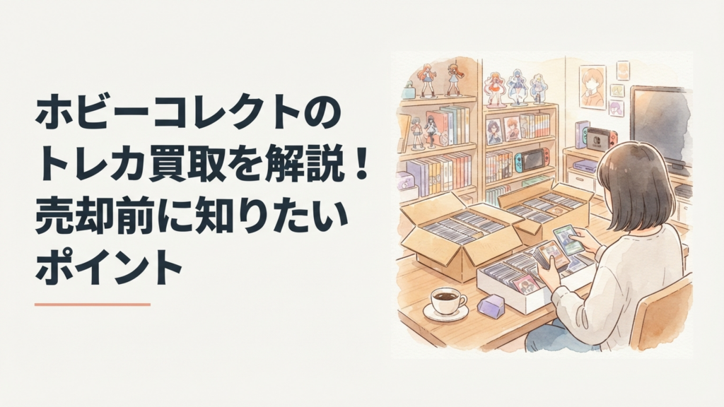 ホビーコレクトのトレカ買取を解説！売却前に知りたいポイント